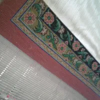 فرش ابریشم دست باف پشتی|فرش|زنجان, |دیوار