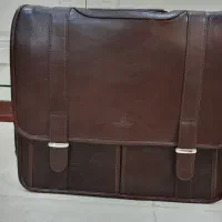 کیف اداری چرم دست دوز کاملا نو