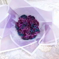 گل رز روبانی حراج حراج