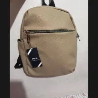 کیف کوله کرم نسکافه ای