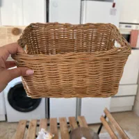 سبد حصیری دست بافت ایکیا