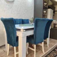 میز ناهار خوری ۶ نفره در حد نو|میز و صندلی غذاخوری|لاهیجان, بازکیاگوراب|دیوار