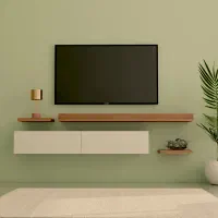 شلف پایه مخفی چوبی