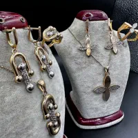 نیم ست 8/050گرم طلا بدون اجرت