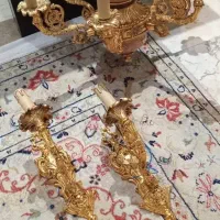 اینه شمعدان و لوستر خانگی