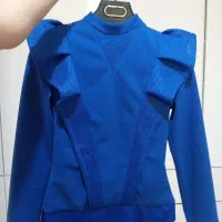 شال مینی اسکارف روسری بادی لباس مجلسی شلوار