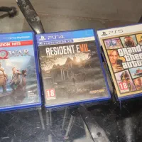 gta  god of war  resident evil ps4 و ps5