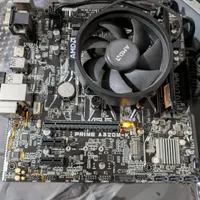 باندل ASRock prime A320M-K و CPU Ryzen 3 3200G|قطعات و لوازم جانبی رایانه|کلاله, |دیوار