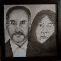 سفارش چهره سیاه قلم