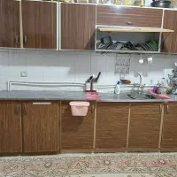 کابینت فلز با درب ام دی اف