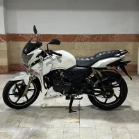 آپاچی 1394 سفید 180|موتورسیکلت|تهران, نیلوفر|دیوار