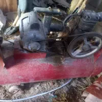 پمپ باد ۱۵۰ لیتری و موتور آبکش ۳ اینج