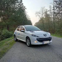 ۲۰۷ پانا ۱۴۰۰ بی رنگ کم کار بدون نقطه|خودرو سواری و وانت|تالش, تالش|دیوار