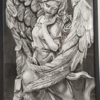 سیاه قلم و نقاشی چهره عکس تابلو|تابلو، نقاشی، عکس|تهران, صادقیه|دیوار