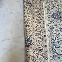 فرش دستباف گل  ابریشمی نائین|فرش|تهران, استخر|دیوار