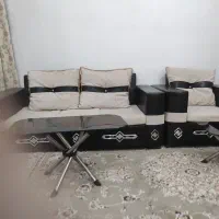 مبل راحتی 7 نفره همراه با جلو مبلی|مبلمان خانگی و میز عسلی|بوکان, |دیوار