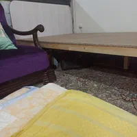 تخت چوبی ساده تکنفره|تخت و سرویس خواب|ابهر, |دیوار
