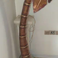 آباژور نخل مسی قدیمی ارتفاع ۱۵۵|چراغ خواب و آباژور|رودهن, |دیوار