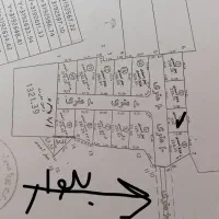 زمین درب حیاط بلوار جدید دادگستری