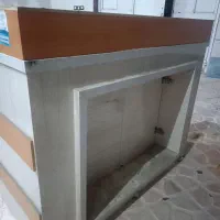 میز کار دو طرفه و باکس دار