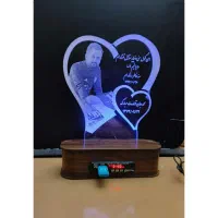 بالبینگ موزیکال ۱۶ رنگ|چراغ خواب و آباژور|تبریز, |دیوار