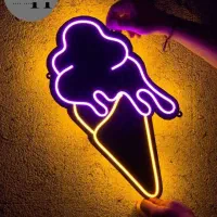 تابلو نئون LED چلنیوم لایت باکس نوری|ریسه و چراغ تزئینی|اصفهان, خرم|دیوار