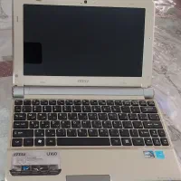 لپ تاپ msi U160 ویندوز 7|رایانه همراه|تهران, حکیمیه|دیوار