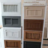 دریچه چوبی کولر با درپوش زمستانی