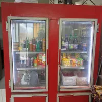 فروش یک دستگاه یخچال 4 درب سالم و تمیز دو بر نما|فروشگاه و مغازه|ارمند, |دیوار
