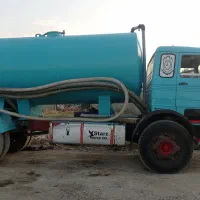 تخلیه چاه آبرسانی لجن کش15000لیتری