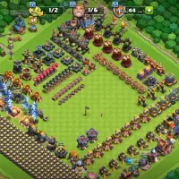 اکانت کلش تاون 18نیمه مکس|کنسول، بازی ویدئویی و آنلاین|نیشابور, خیام|دیوار