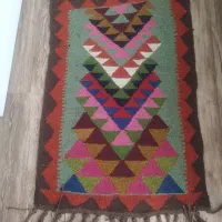 گلیم دستبافت نو|گلیم، جاجیم، گبه|قزوین, |دیوار