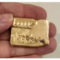 طلای ابشده حدود۷گرم و۶۰۰ سوت