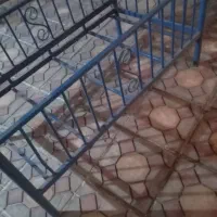 تخت فلزی یکنفره