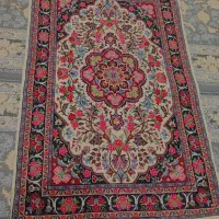 فرش زرنیم پشم ابریشم|فرش|ملایر, |دیوار