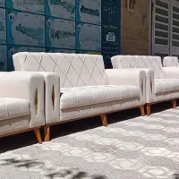 مبل با پایه چوب روس ،، قیمت تولیدی