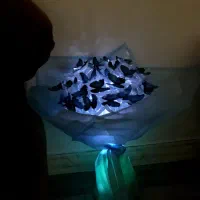 دسته گل،گل،گله روبانی،دسته گله پروانه|گل مصنوعی|کرمانشاه, |دیوار