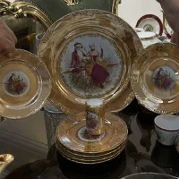 ظروف آنتیک مرمری ژاپنی قدیمی