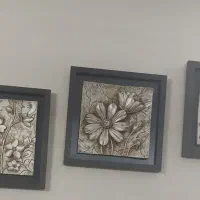 ۳ تیکه تابلو برجسته قابل شستشو