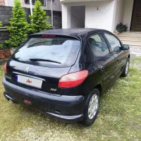 206 فرانسوی مدل 82 دو برگ سند|خودرو سواری و وانت|چالوس, |دیوار