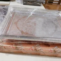 سینی پایه دار وشیرینی خوری چوبی