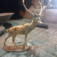 گوزن بزرگ برنزی