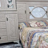 ست تخت خواب دونفره و میزآرایش