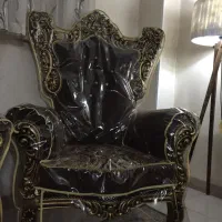 مبل سلطنتی پرمنبت شاهانه۹نفره همراه میز|مبلمان خانگی و میز عسلی|اصفهان, قهجاورستان|دیوار