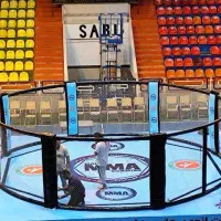 لوازم رزمی کیسه بوکس ۴عدد آماده و قفس ام ام می