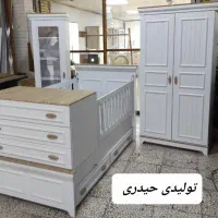 تخت و کمد نوزاد و نوجوان (تولیدی)|تخت و سرویس خواب|شیراز, سلطان آباد|دیوار