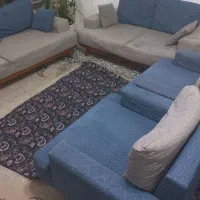 مبل راحتی ۵نفره کارکرده