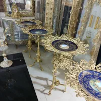 جلو مبلی برنزی شاهان|مبلمان خانگی و میز عسلی|ارومیه, |دیوار