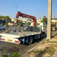 جرثقیل کفی شبانه روزی ۳تن با نازلترین قیمت|خدمات حمل و نقل|جیرفت, |دیوار