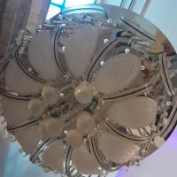 یک جفت لوستر گرد کنترلی چینی